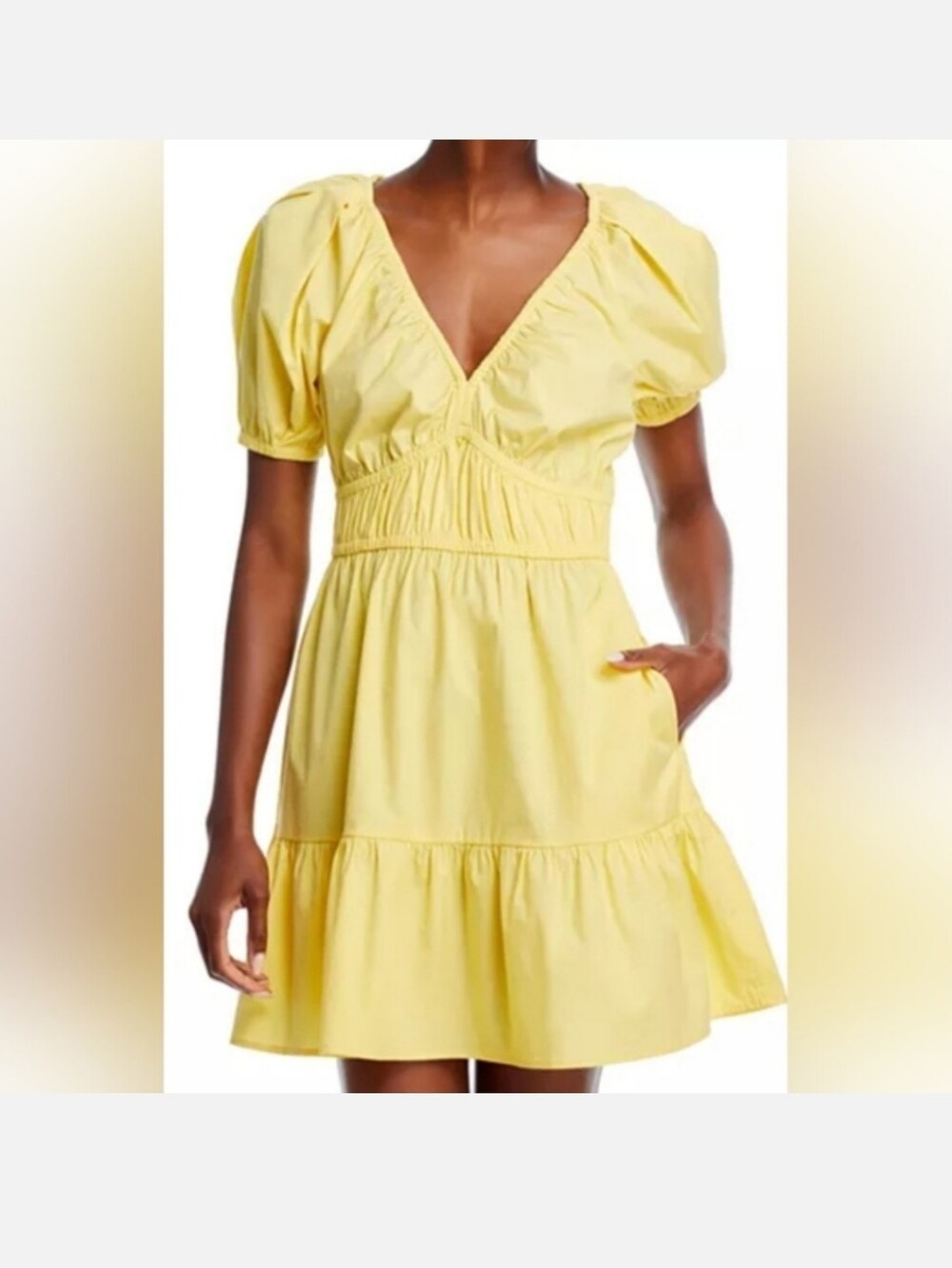 Yellow Vineyard Vines Dress Medium New